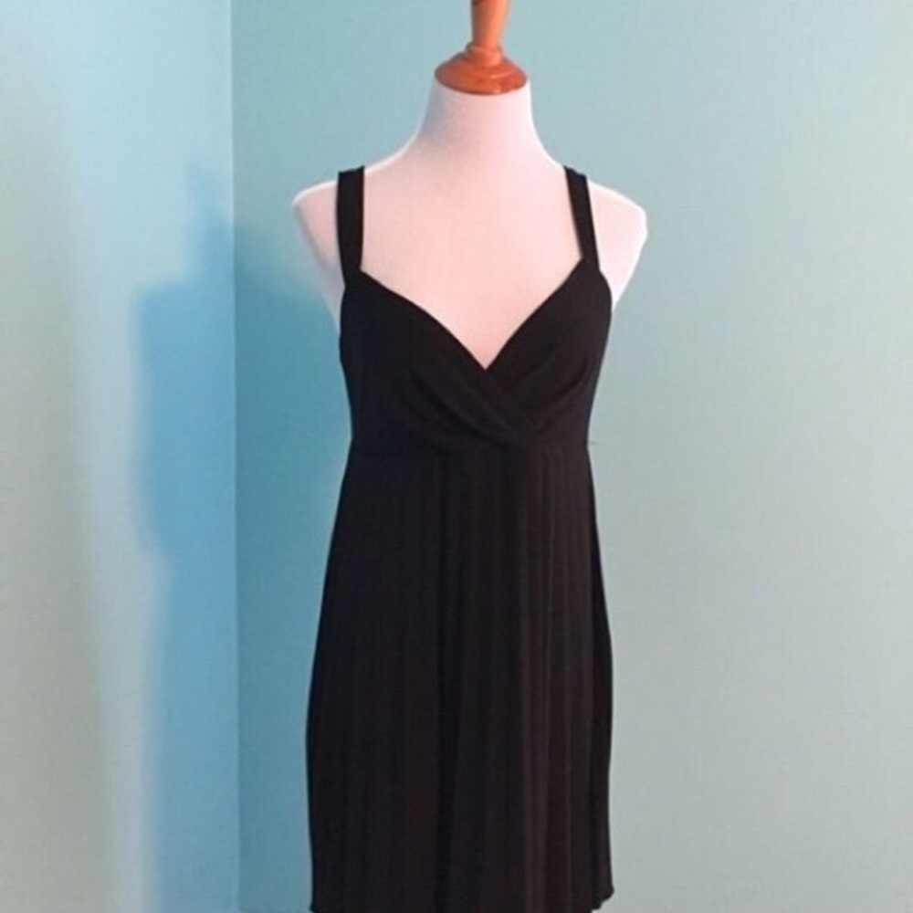 Black Jersey Dress - Petite